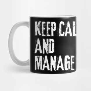 Manager's Delight: Hilarious Memes Sticker and T-Shirt Collection Mug